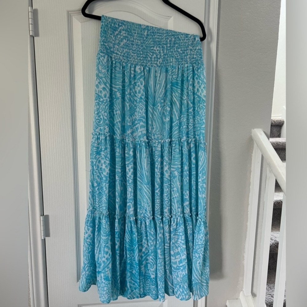 🩵 LILLY PULITZER Hanalai Maxi Skirt 🩵 - Picture 4 of 4